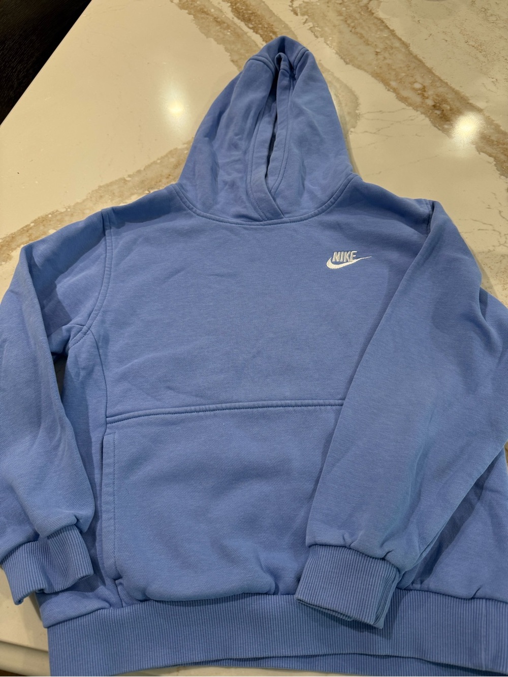 Nike boys Light Blue Hoodie